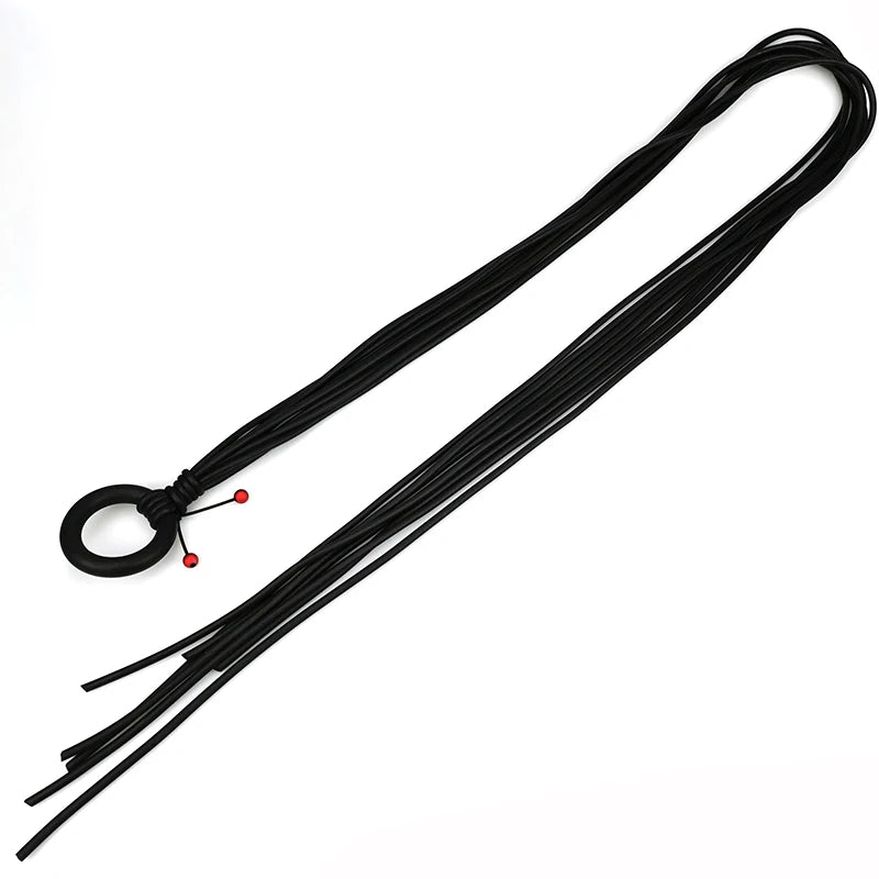 Handmade faux leather belt