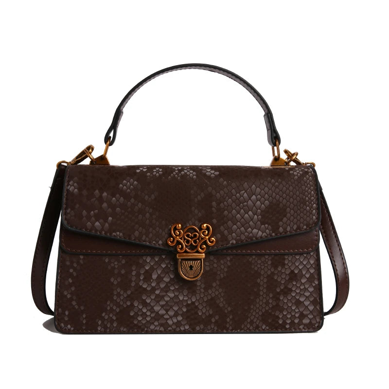 Elegant PU leather handbag