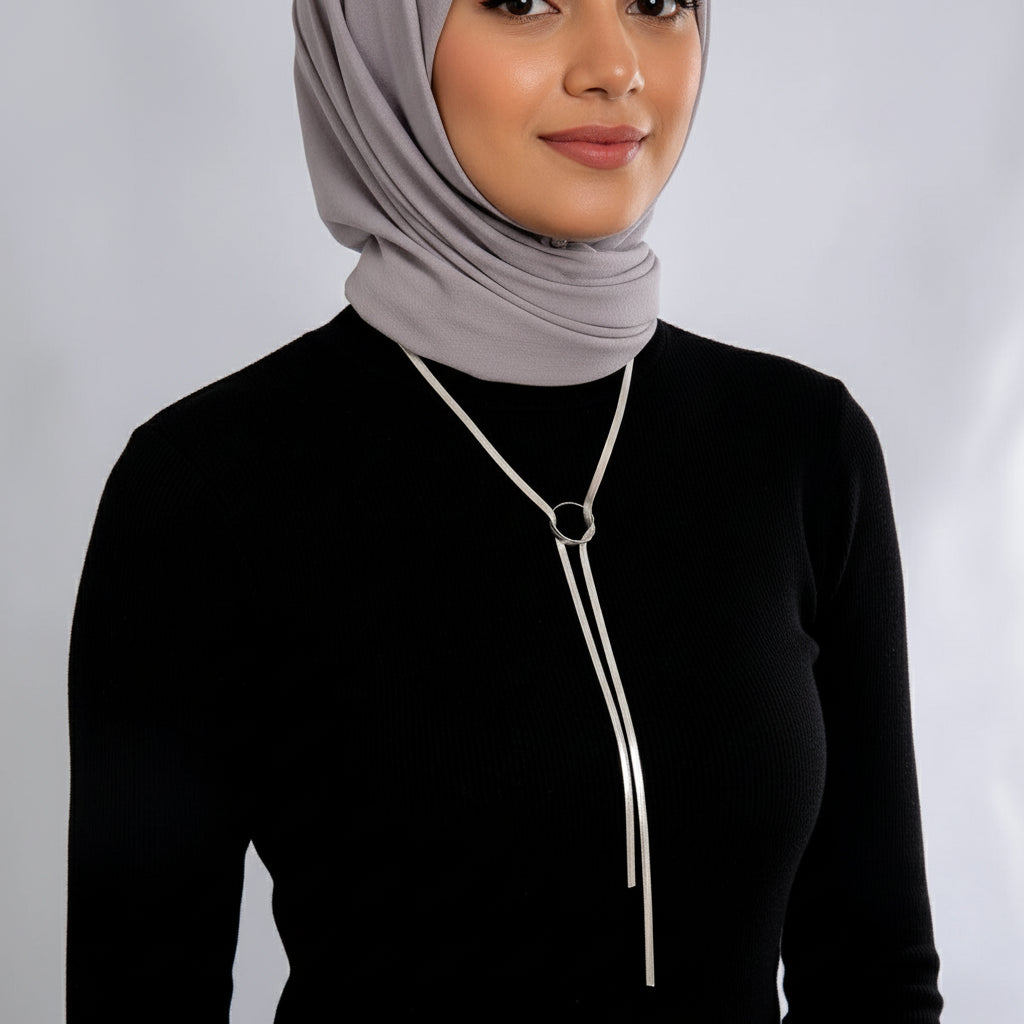 Elegant snake chain necklace