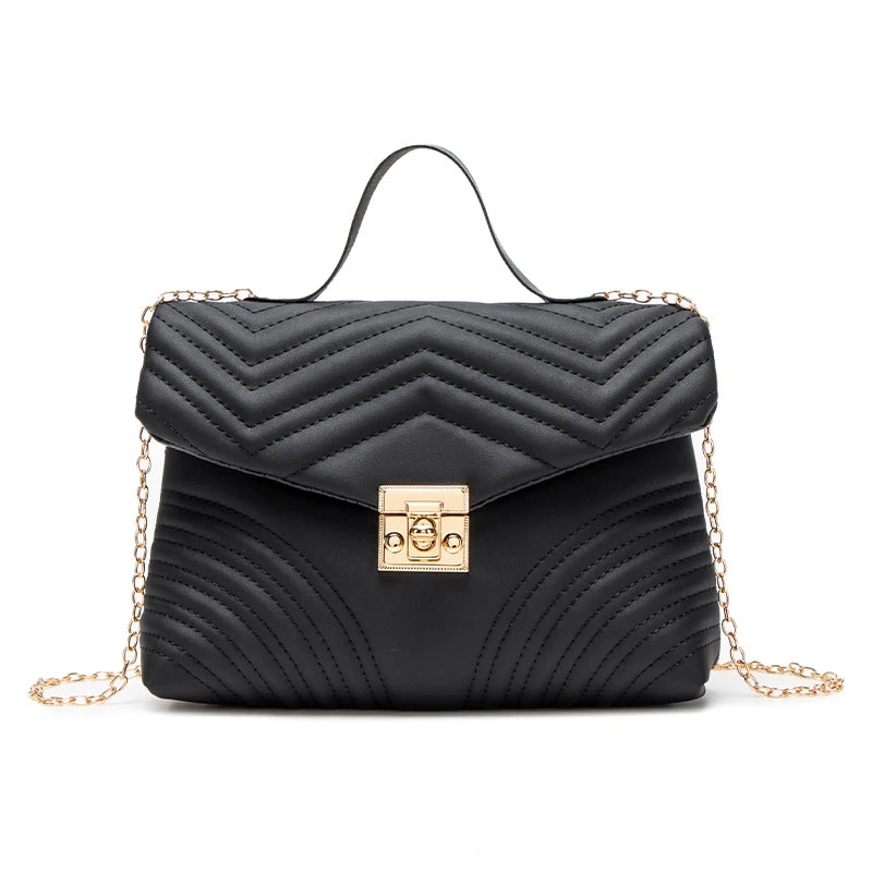 Soft PU satchel-inspired handbag