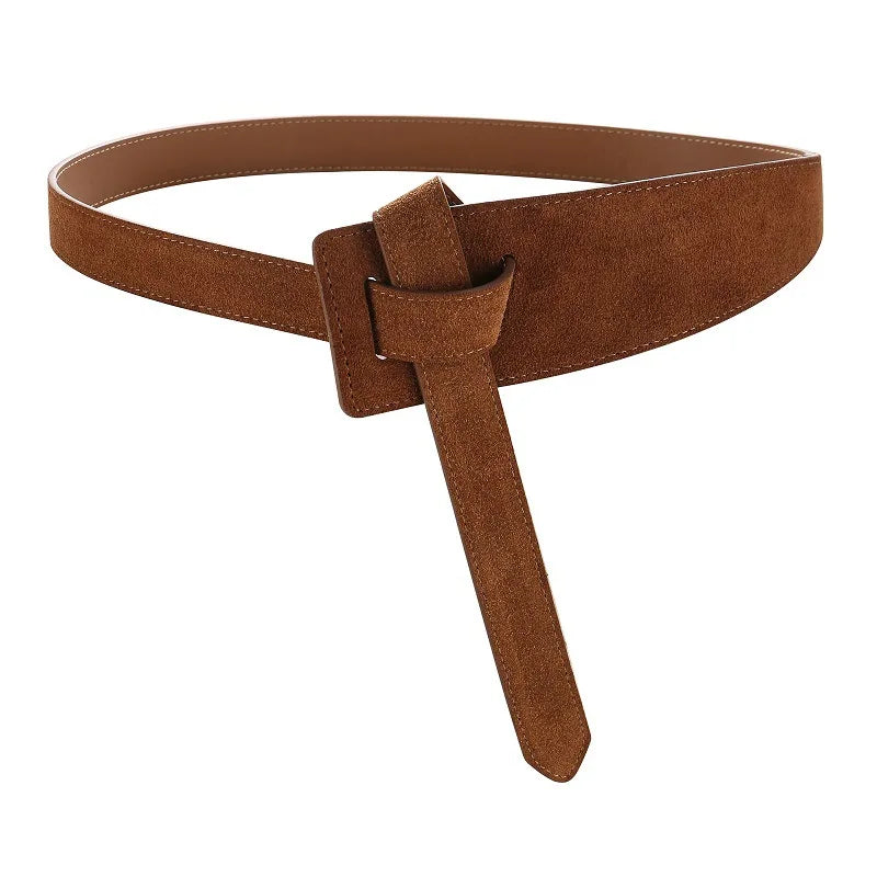 حزام ربط من الجلد الطبيعي