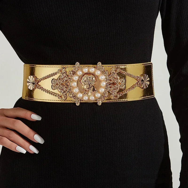 PU leather fashion belt