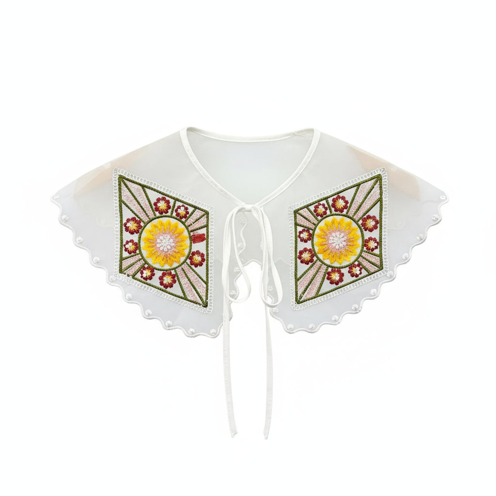 Beautiful embroidered collar