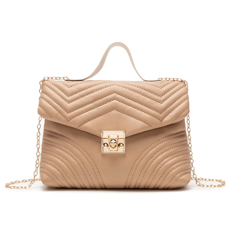 Soft PU satchel-inspired handbag