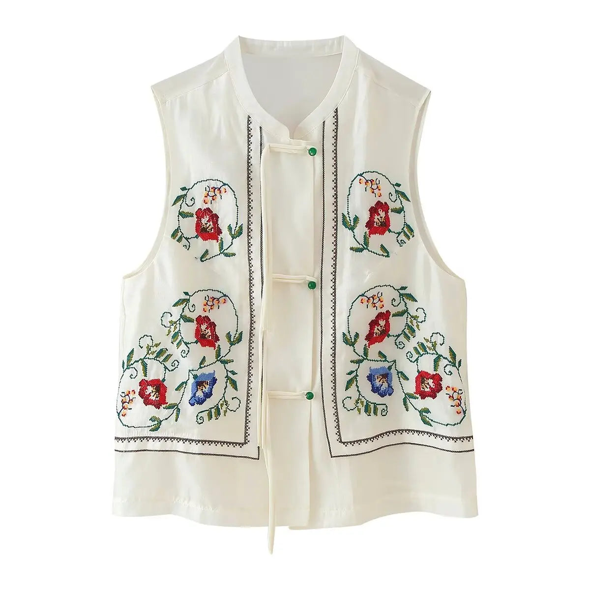 Streetwear print vest