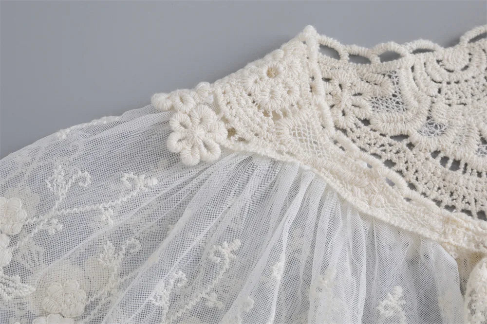 Fairycore lace collar