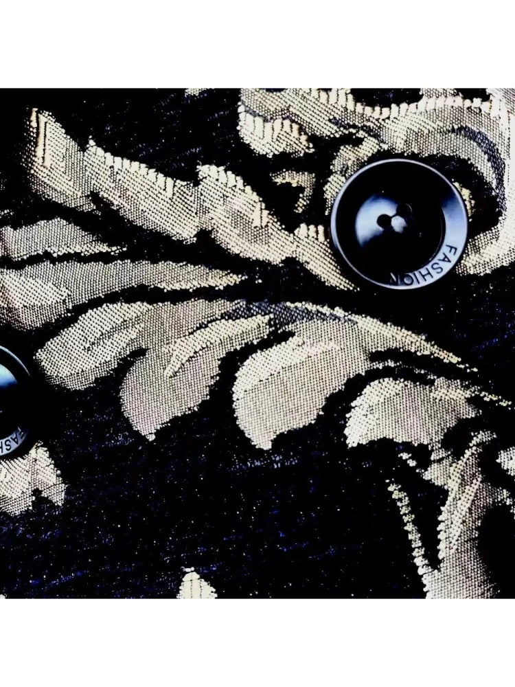 Chenille Jacquard vest