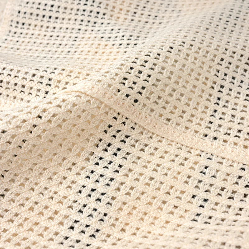 Floral embroidered knit vest