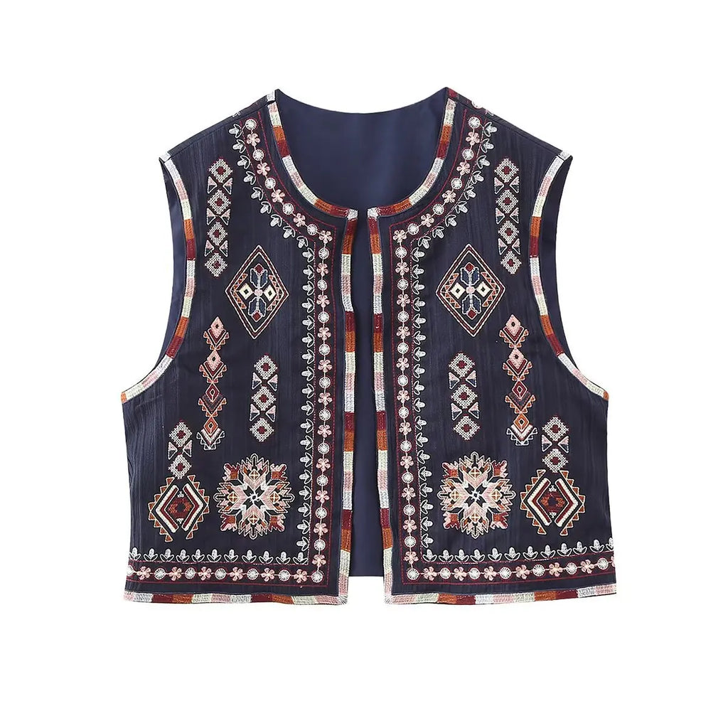 Bohemian vest