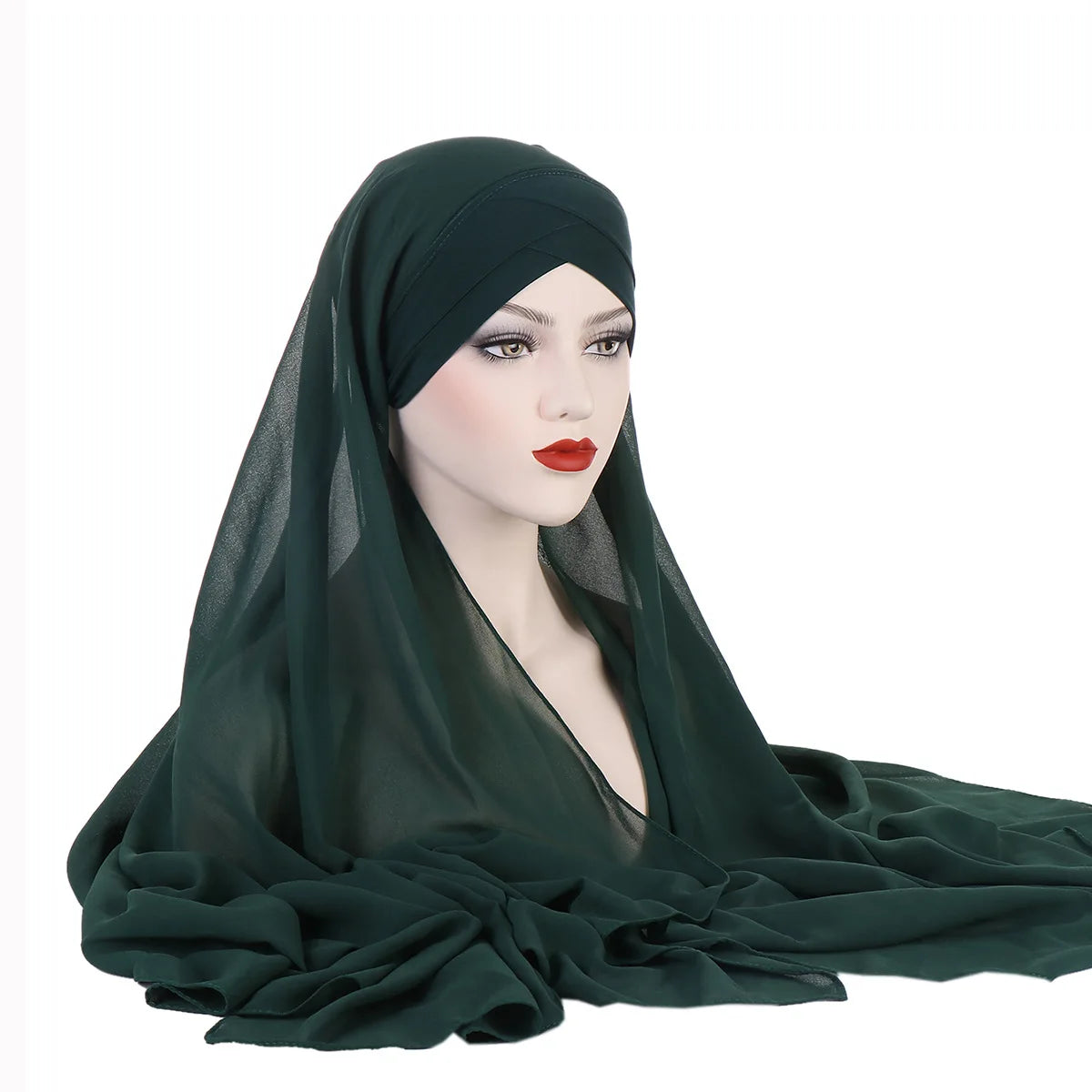 Instant chiffon hijab