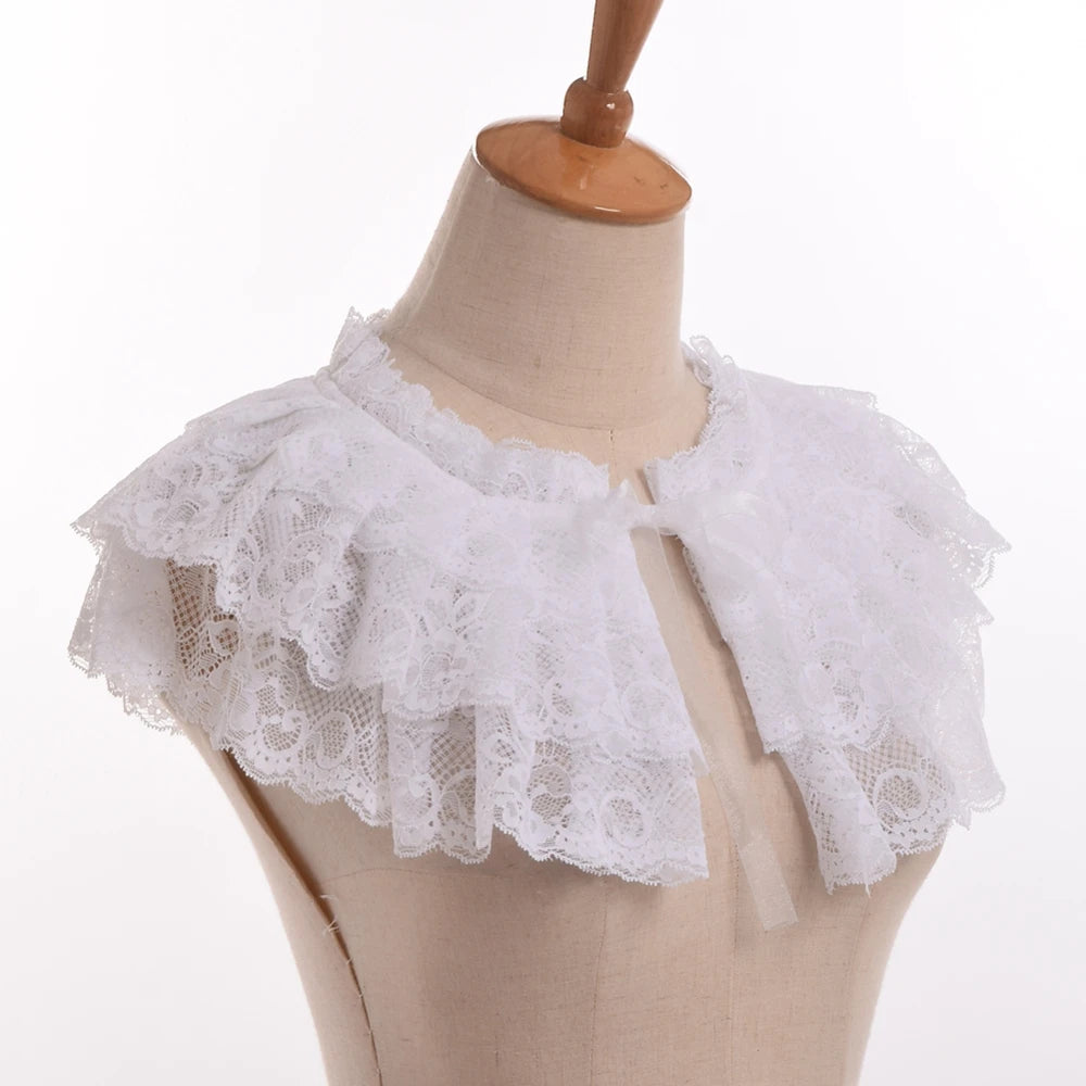 Vintage lace detachable neck collars