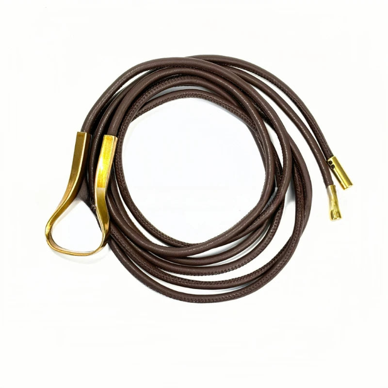 Minimalist thin PU leather belt