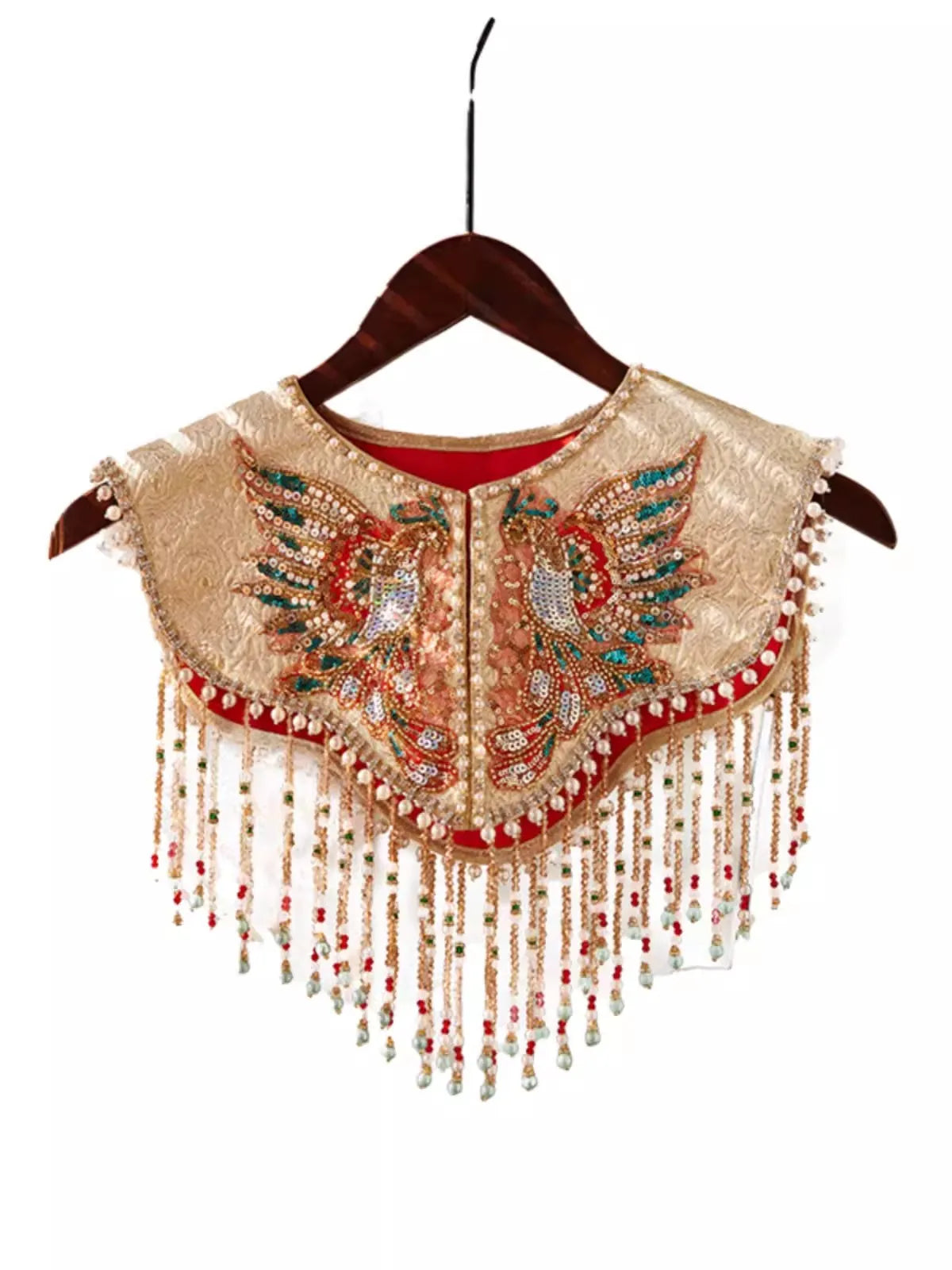 Decorative tassel collar