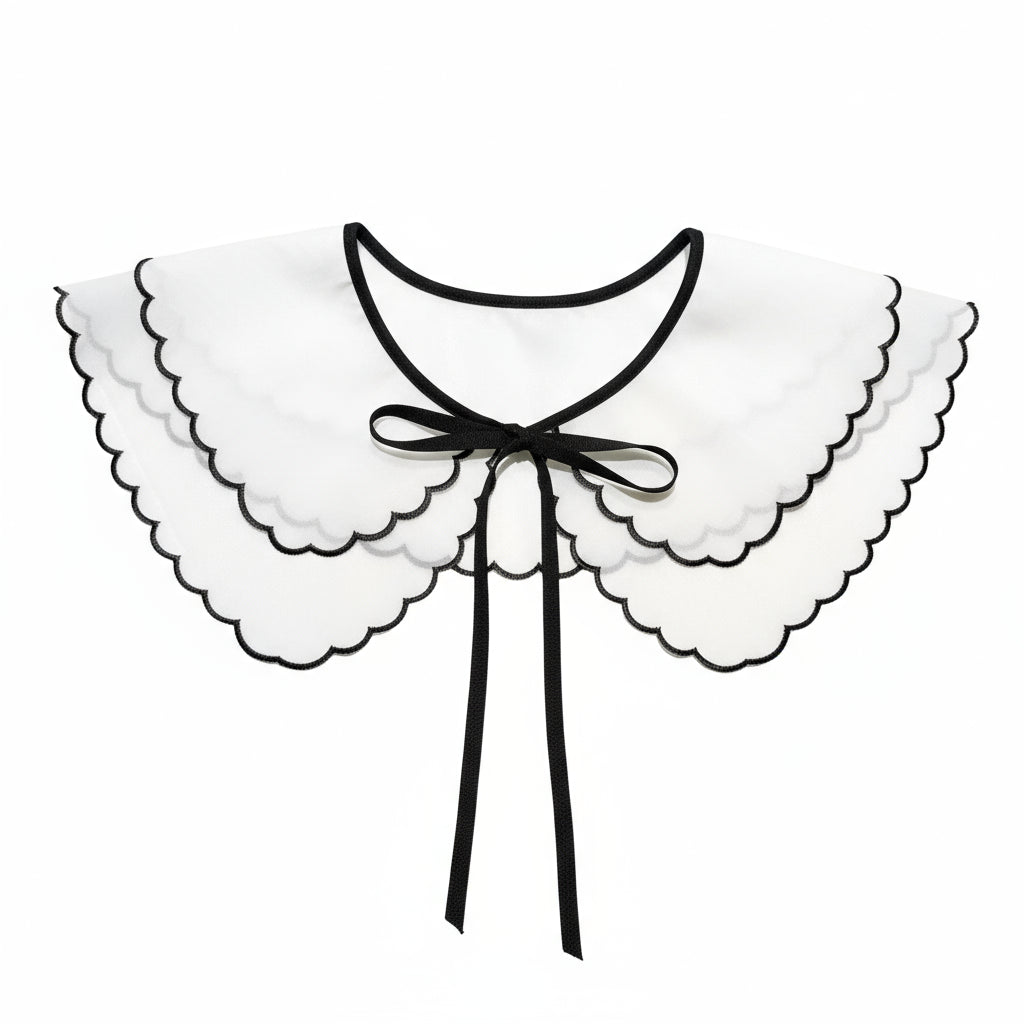 Organza collars