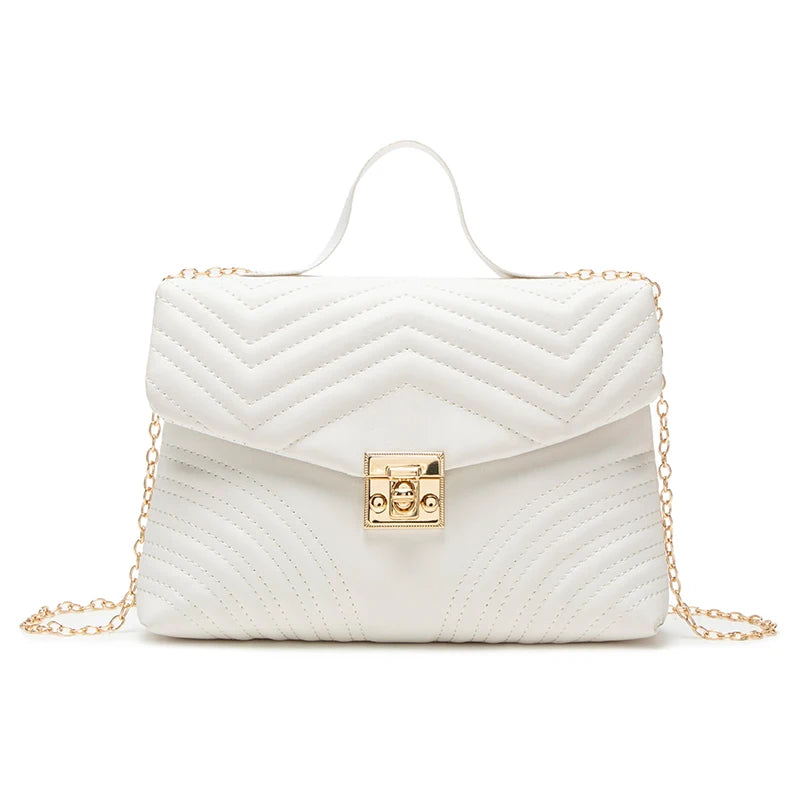 Soft PU satchel-inspired handbag