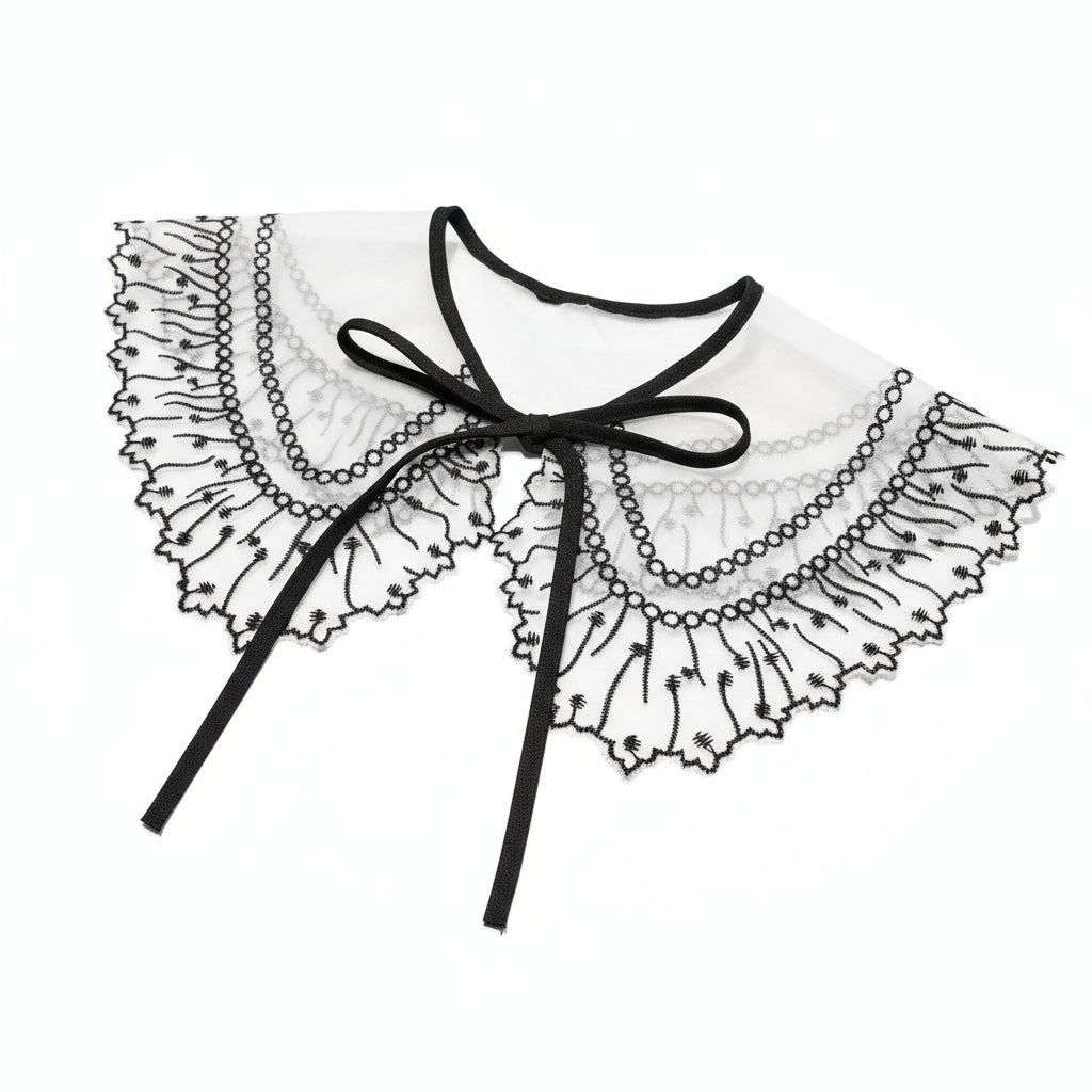 Organza collars