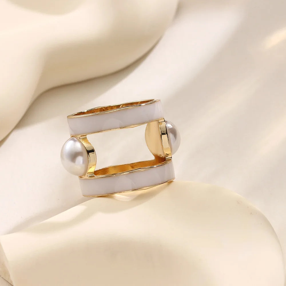 H-shaped scarf ring buckle