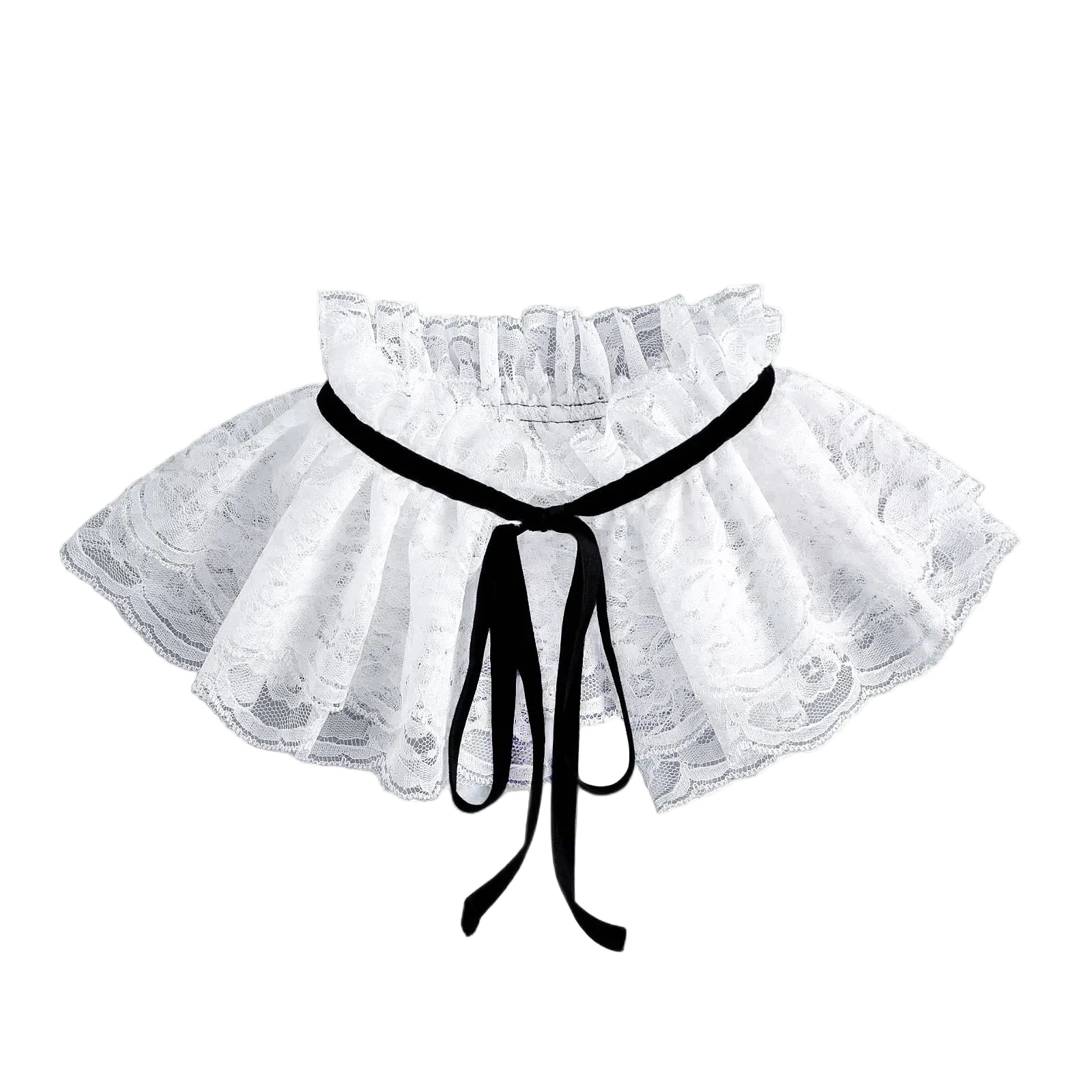 French-inspired detachable collar