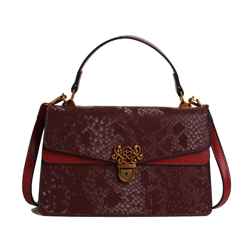 Elegant PU leather handbag