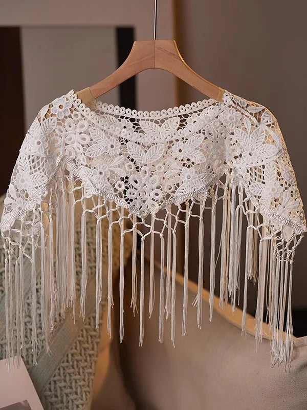 Vintage floral shawl