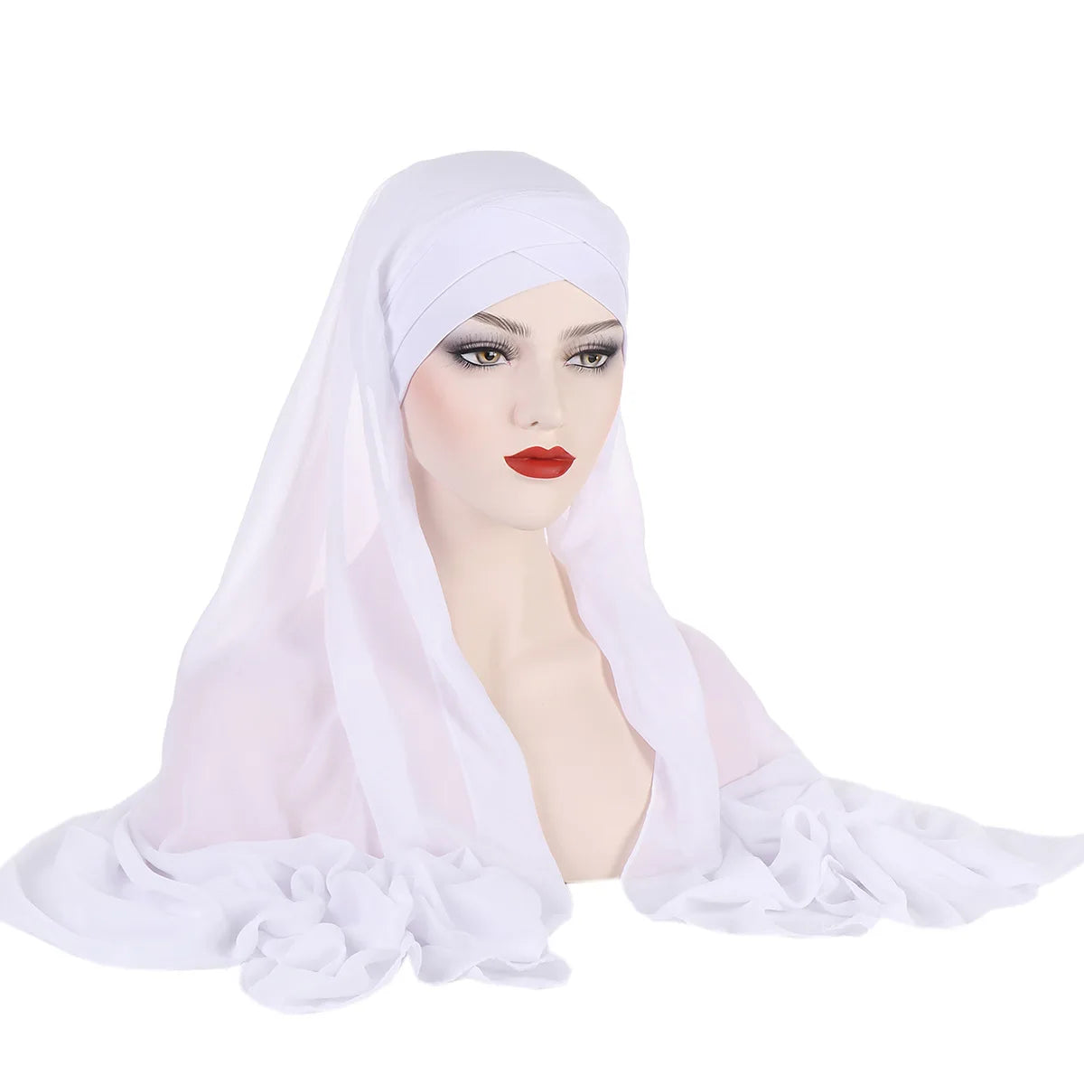 Instant chiffon hijab