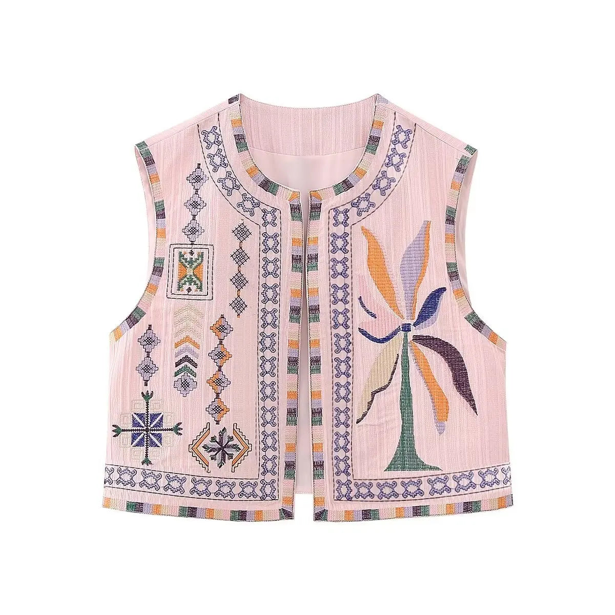 Bohemian vest
