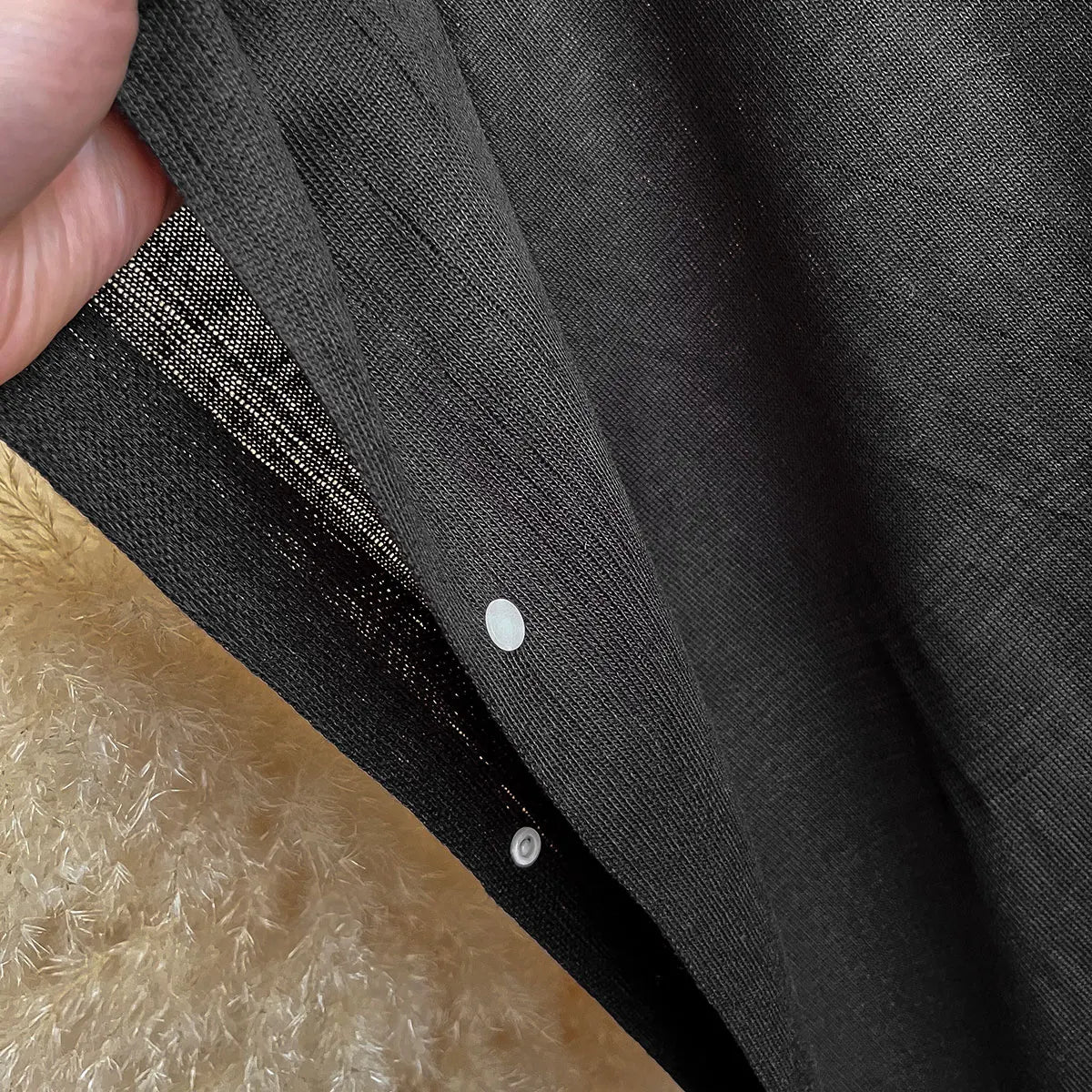 Casual V-neck poncho