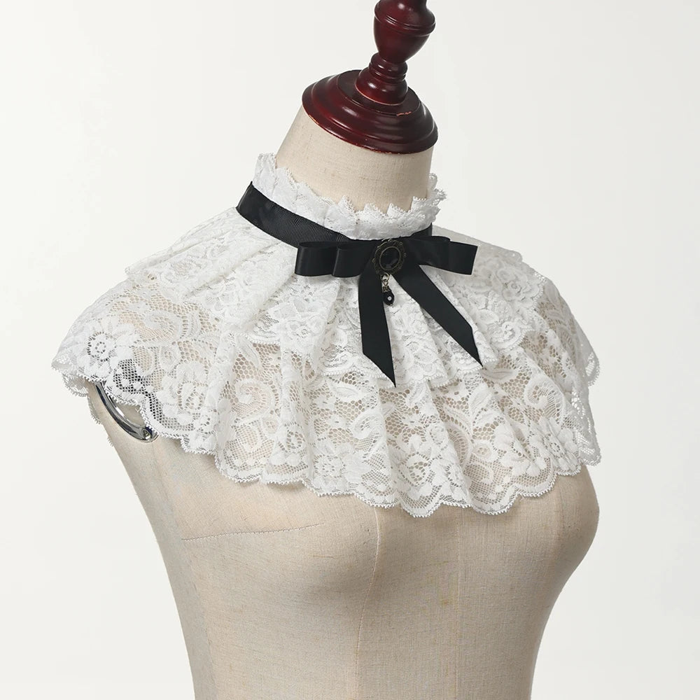 Vintage lace detachable neck collars