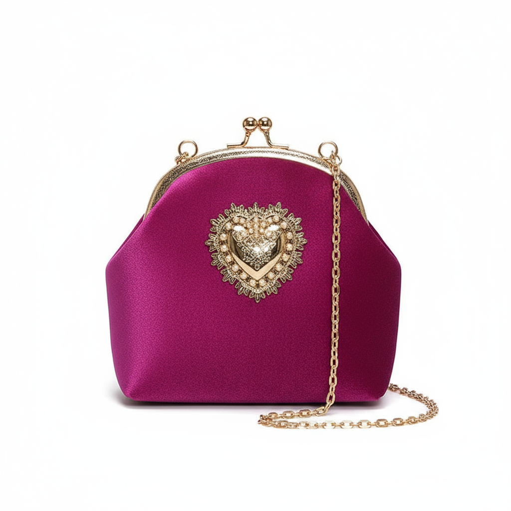 Velvet corduroy shoulder & crossbody bag