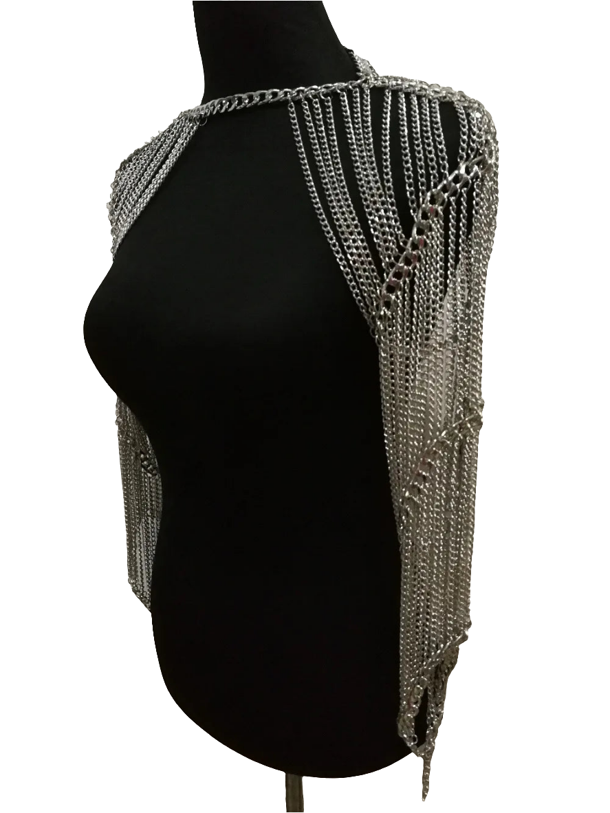 Fashion forward shoulder chain