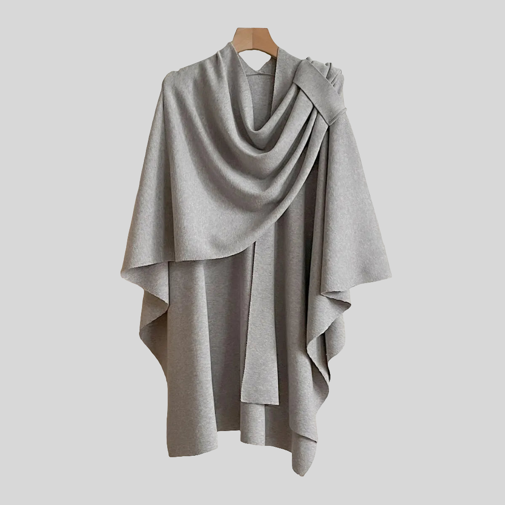 Light poncho coat
