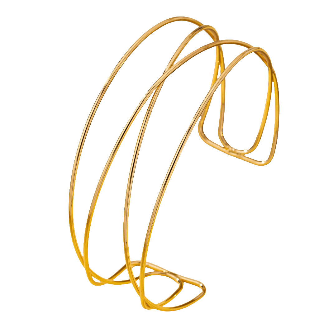 Modern hard metal neckpiece