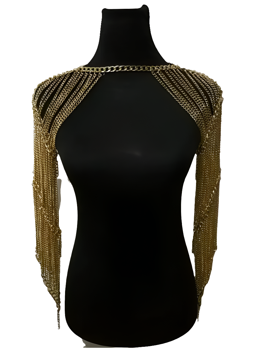 Fashion forward shoulder chain