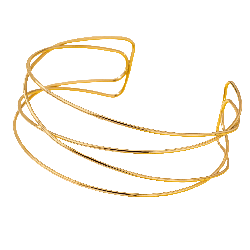 Modern hard metal neckpiece