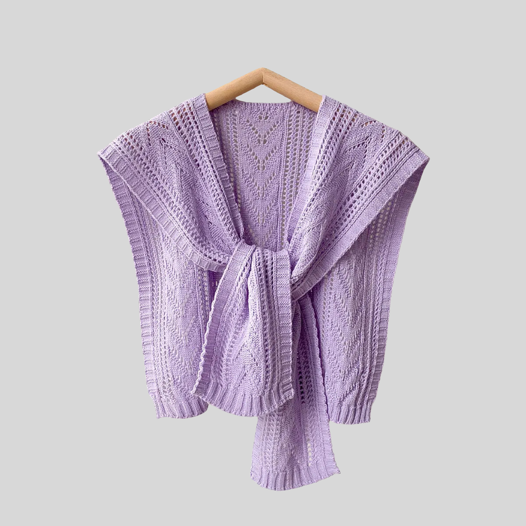 Knit shawl