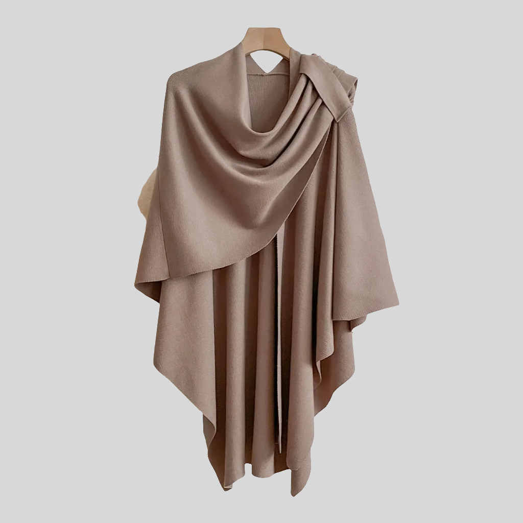 Light poncho coat