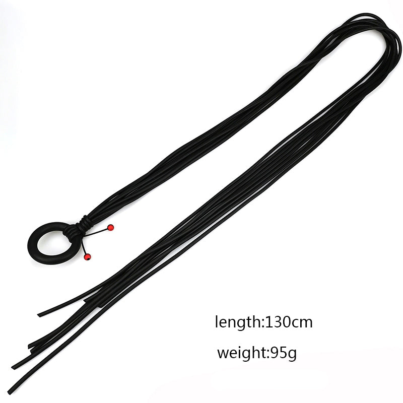 Handmade faux leather belt