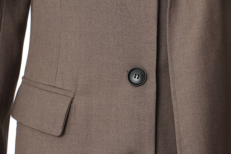 Long abaya-inspired trench coat