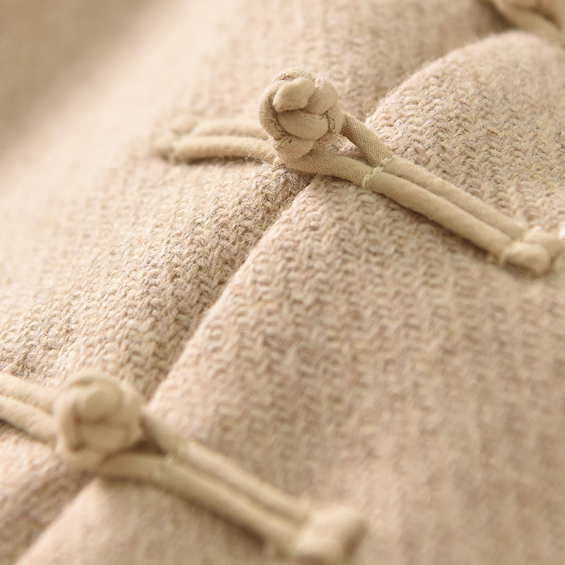 Cashmere-blend long vest