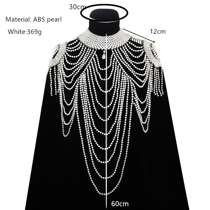Pearl chain collar