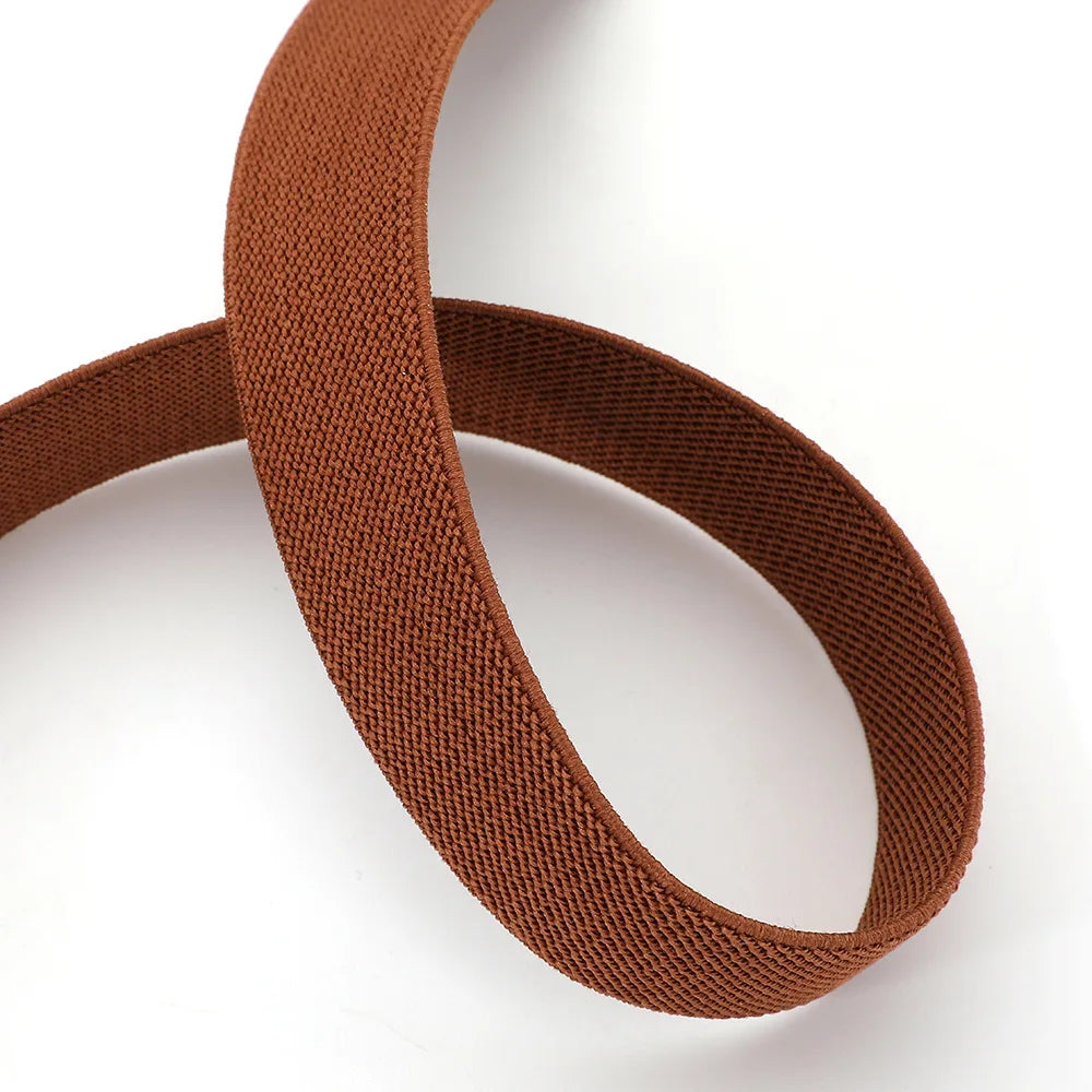 Classic elastic PU leather belt
