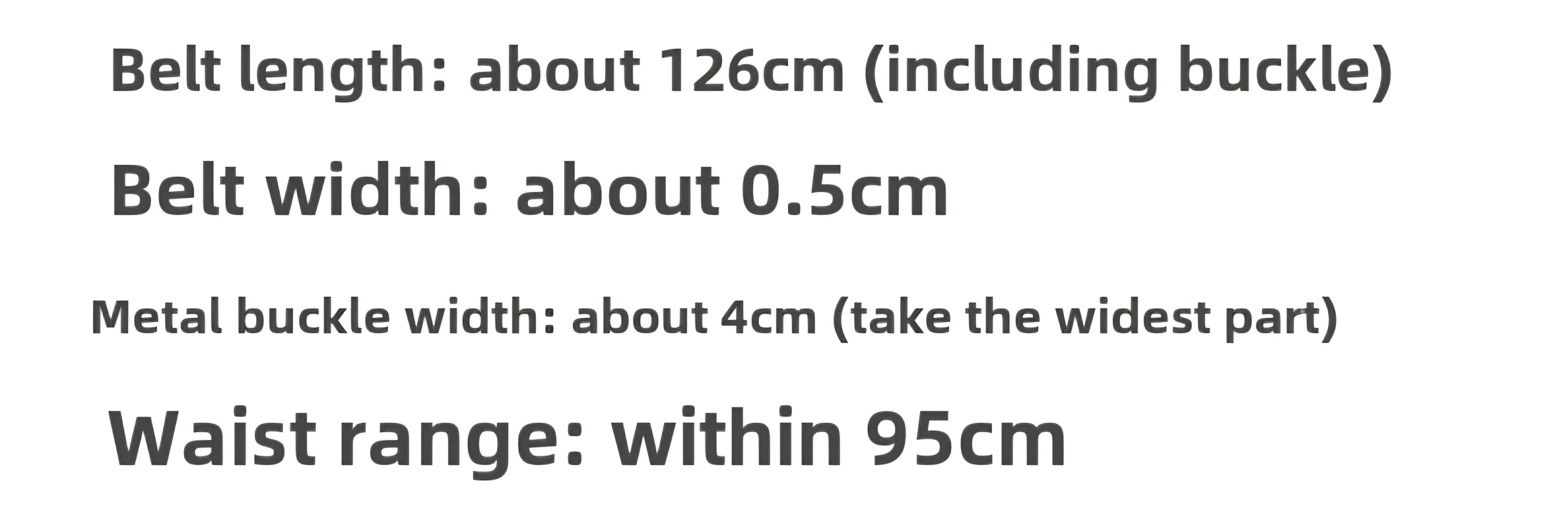 Minimalist thin PU leather belt